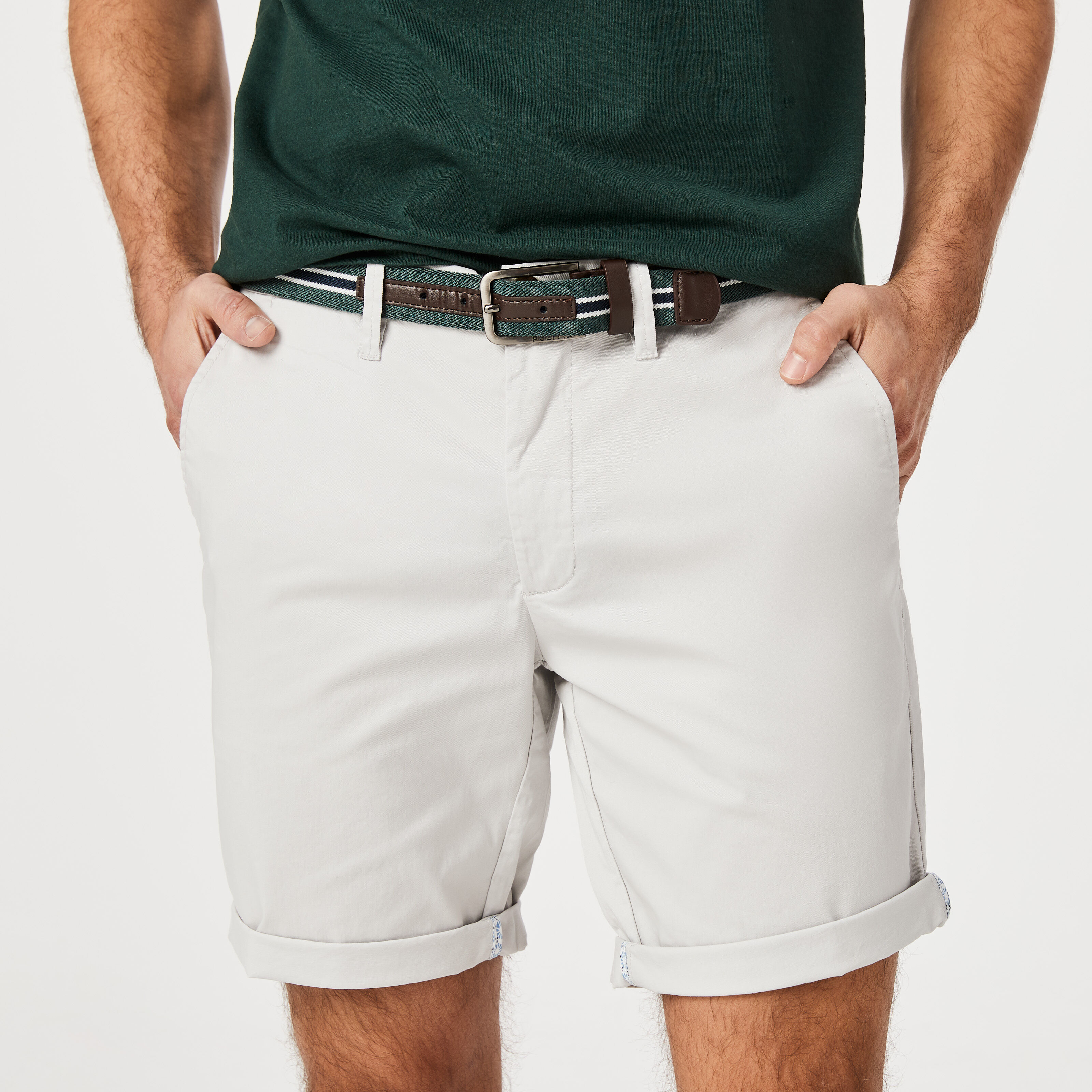 Chino shorts river island best sale
